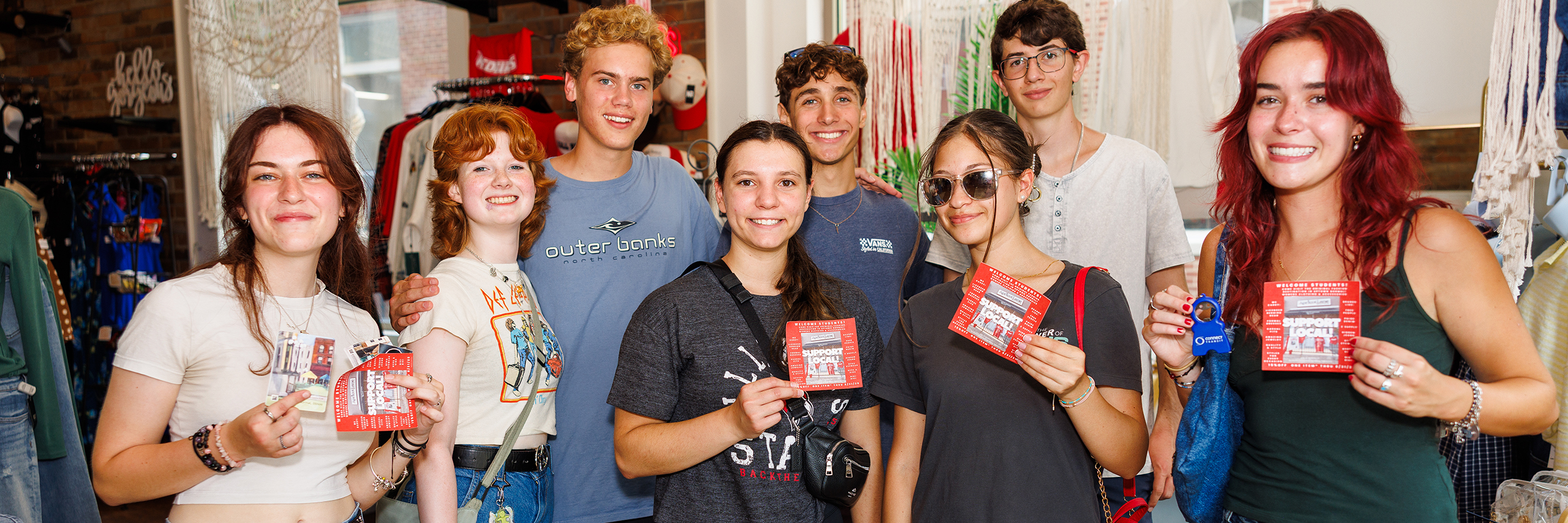 Students posing for a photo